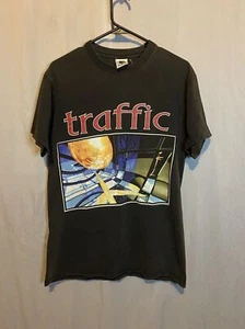 Vintage 90s Traffic Band Shirt Far From Home Tour 1994 Faded Music Adult Large - Picture 1 of 8