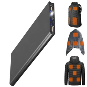 5V 2.1A Power Bank for Heated Vest, 20000Mah Battery Pack for Heated Jacket, Du - Picture 1 of 12