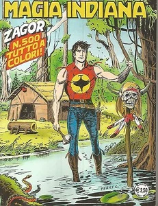 fumetto Zenith Gigante N� 551 - Zagor N� 500 Tutto a Colori - NUOVO - Foto 1 di 1
