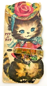 1949 Pit-a-Pat 8 pg book- F. Winship Whitman Pub damaged but great illustrations - Picture 1 of 10