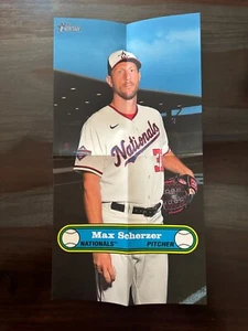 2021 Topps Heritage MAX SCHERZER #BPB-MS 1972 BASEBALL POSTERS Nationals - Picture 1 of 1