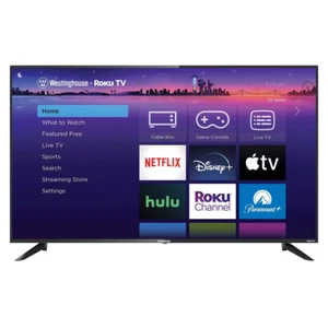 Westinghouse 50" 4K Ultra HD Smart Roku TV with HDR - Picture 1 of 12