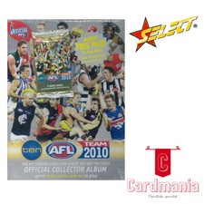 AFL Football: 2010 Team Coach ~ Official Collector Card Album & Card Pack | NEW