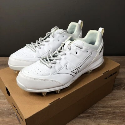 Mizuno Women's Finch Elite 5 Softball TPU Cleats 320639.0000 White Size 10 - Image 1 of 4