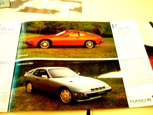 1982 PORSCHE 911, 944 &  928 +AUDI   SALES BROCHURE-ALL COLOR - FOLD OUT   ` - Picture 1 of 6
