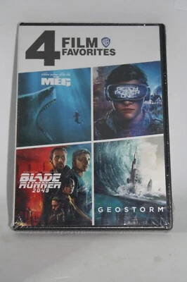 The Meg/Ready Player One/Blade Runner 2049/Geostorm, (DVD) 4 Film Favorites - Image 1 of 2