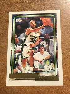 1992-93 Topps Basketball Gold # 291 Blue Edwards
