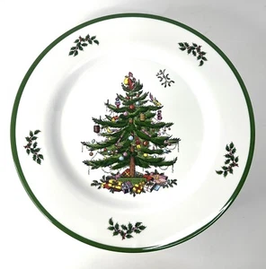 Spode Christmas Tree Melamine 11 In Dinner Plate Set of 4 New without packaging - Picture 1 of 3