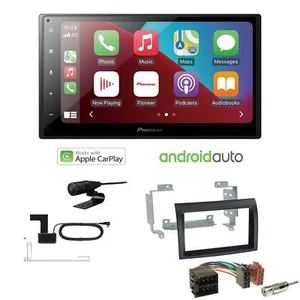 Pioneer Radio Android Auto Apple CarPlay DAB für Peugeot Boxer 2006-2011 schwarz - Bild 1 von 5