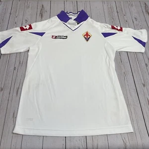 Lotto ACF Fiorentina maglia futbol bianca maglia calcio uomo piccola bianca away - Foto 1 di 9