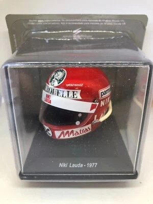 NIKI LAUDA 1977 FERRARI FORMULA 1 MINI HELMET (SCALE 1:5) BRAND NEW - Image 1 of 4