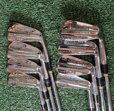 Spalding KroFlite Power Dyned Robert Jones Jr 铁杆套装 2-9 钢质杆身右手 — 第 1/4 张图片