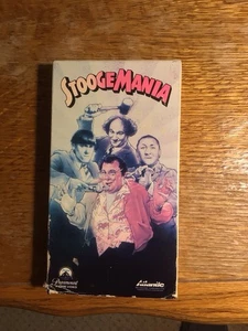 Stoogemania 1985 Josh Mostel Rare Paramount VHS release Atlantic - Picture 1 of 3