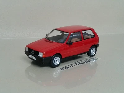 FiAT UNO 45 1983  ROSSO RED WHiTEBOX 1/24 (NO EDiCOLA BURAGO IXO WELLY) - Immagine 1 di 4