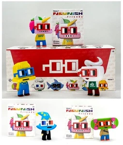 NOUNISH FRIENDS CAJA CIEGA SERIE ESTUCHE COMPLETO DE 9 VINILOS FIGURA SUSTANTIVO - Imagen 1 de 2