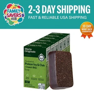 Natural Poison Ivy Soap Bar Pack - 2.9oz Each - Trusted Skin Care Solution - Picture 1 of 10