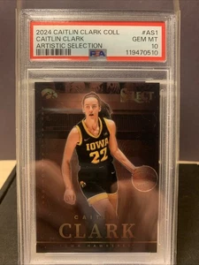 2024 CAITLIN CLARK COLL CAITLIN CLARK ARTIST SELECTIONS #AS1 (RC) GEM MT 10 - Bild 1 von 2