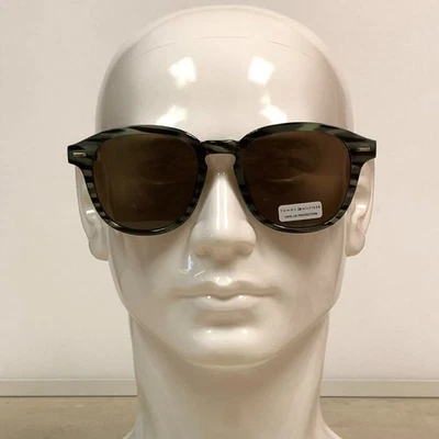 Tommy Hilfiger Round Frame Green Animal Print Sunglasses - Изображение 1 из 4