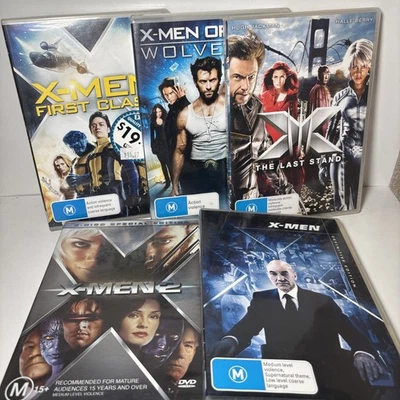 X-MEN DVDs bundle First Class, Days Of Future Past  Wolverine B1 - Image 1 of 4