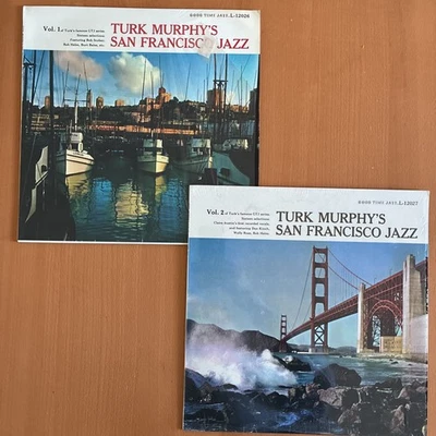 Turk Murphy's San Francisco Jazz LP set Vol 1 & 2 NM in shrink! FREE SHIPPING! - Image 1 of 3