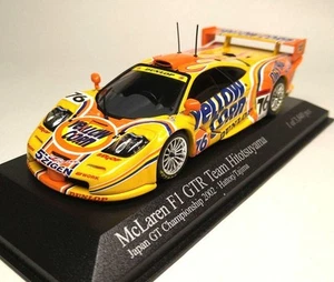 Minichamps 1/43 Mclaren F1 Gtr Yellow Cone Minicar - Picture 1 of 14