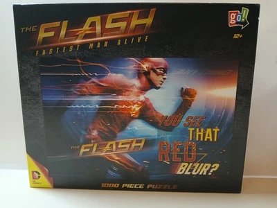 The Flash Television Series 1000 Piece Jigsaw Puzzle by go! DC Comics Complete - Image 1 of 4