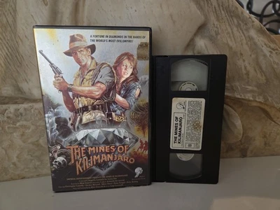 The Mines of Kilimanjaro VHS Clamshell Tobias Hoesl Imperial  - Image 1 of 4