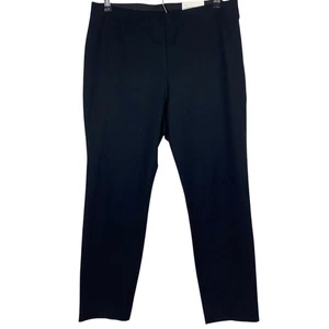 A New Day Womens Skinny Ankle Pants Size 12R Black High-Rise Stretch - Picture 1 of 16