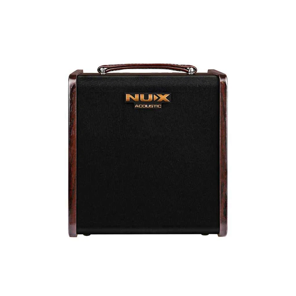 NUX AC-80 Stageman II Charge 80 Watt wiederaufladbare batteriebetriebene Akustikgitarre - Bild 1 von 4