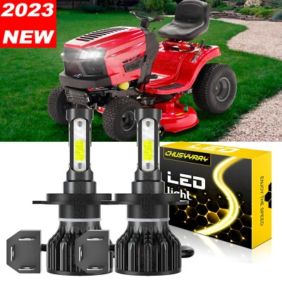 2 faros LED H4 4 lados para Arctic Cat ZR 8000 2014-2018 2019 bombillas altas/bajas 12V Foto 1 de 4