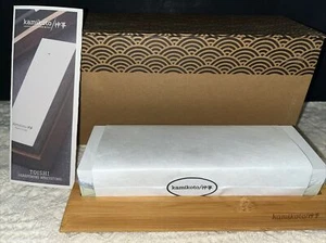 Kamikoto Knife Sharpening Whetstone White 1000/3000 Toishi - Picture 1 of 8