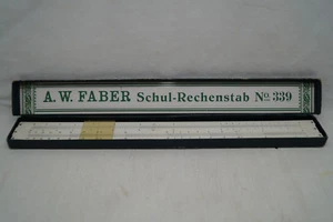 A.W.FABER-CASTELL 339 Schulrechenstab Rechenschieber slide rule - Bild 1 von 7