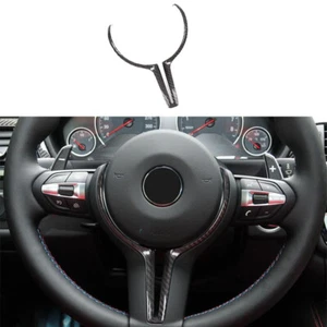 For BMW X2 F39 2018-2021 Dry Carbon Fiber Steering Wheel U-Type Cover Trim 1PCS - Bild 1 von 8