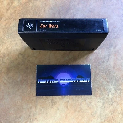 TI-99/4a Command Module, Game Cartridge - CAR WARS - Tested-Working - Image 1 of 3