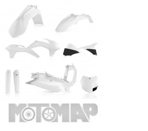 Acerbis Full Kit Plastic Kit Ktm SX 125 144 150 2015 SX 250 2015 2016 White - Picture 1 of 1
