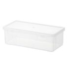 Clear Pencil Box Storage Organizer Watercolor Pens Stationery Office Supplies