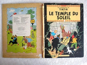 Hergé - Tintin. Le Temple du Soleil (Plat B35) Casterman 1964 - Foto 1 di 4