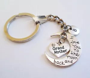 Llavero o cremallera Grandmother I Love You to the Moon and Back - Imagen 1 de 6