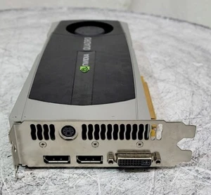 Nvidia Quadro 5000 VCQ5000-T Video Card 2.5GB GDDR5 PCI-E 2*DP DVI - Picture 1 of 4