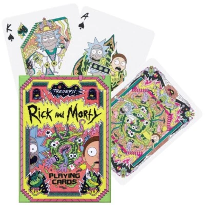 Rick and Morty Playing Cards Deck Premium Theory 11 Magic Karten USPCC T1182