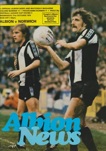 West Bromwich Albion v Norwich City programme, 1979-80 - Picture 1 of 1