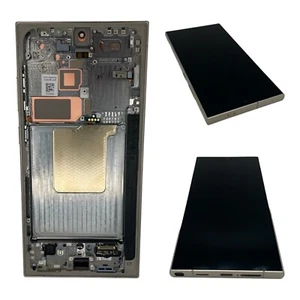 OEM Samsung Galaxy S24 Ultra S928U Replacement AMOLED LCD Screen + Frame (Gray) - Picture 1 of 1
