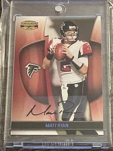 2009 Donruss Gridiron MATT RYAN 1/5 Autograph Atlanta Falcons Auto Football NFL - Picture 1 of 2