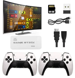20000+ Retro Videospielkonsole 4K HD TV Spiel Stick ink.2 Wireless Controller DE - Bild 1 von 22