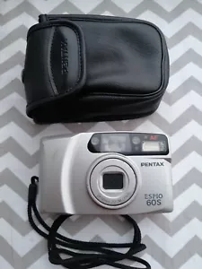 TESTED VTG Pentax Espio 60S 35-60mm zoom lens AF 35mm Film Camera LOMOGRAPHY - Picture 1 of 12