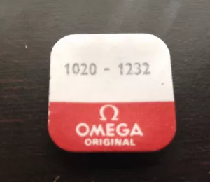 ¡NUEVO DE LOTE ANTIGUO SELLADO!~ Reloj Omega, Rueda de Hora N #1232, Calibre Omega 1020 - Imagen 1 de 2