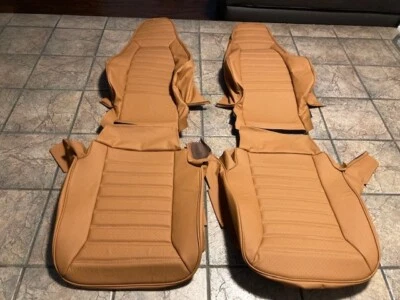 PORSCHE 911 911sc UPHOLSTERY SEAT KIT 77-84 NEW LEATHER NEW - Image 1 of 4