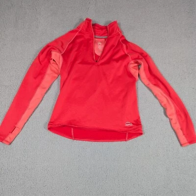 Cabela’s Performance Top Mujer’s Pequeño Rojo Manga Larga Absorbe Humedad Exterior  Foto 1 de 4