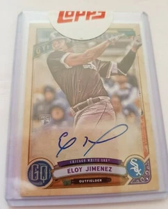 2019 Topps Gypsy Queen - Eloy Jimenez - Chicago White Sox - Rookie Auto - Bild 1 von 3