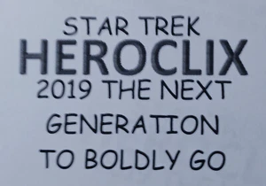 HEROCLIX TNG TO BOLDLY GO Mirror Geordi LaForge 029 (CHASE (Scientist) W/card - Picture 1 of 4